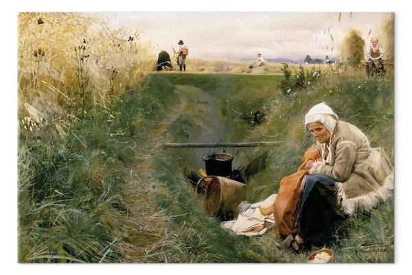 Riproduzione Anders Zorn - Il nostro pane quotidiano