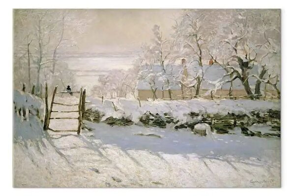 Quadro famoso Claude Monet - La gazza