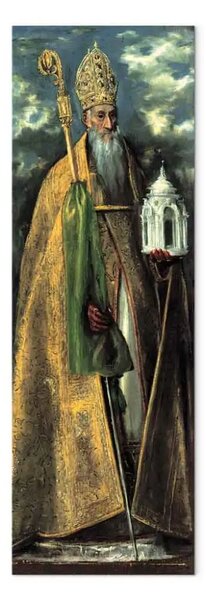 Quadro famoso El Greco - Sant'Agostino