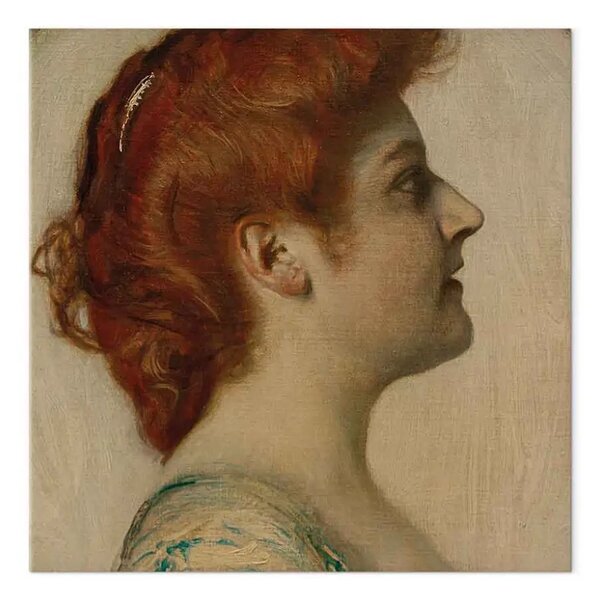 Riproduzione Franz von Stuck - Ritratto di donna
