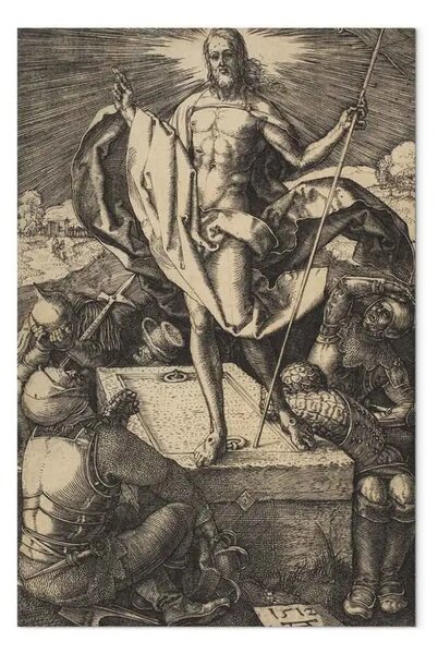 Riproduzione Albrecht Dürer - La risurrezione
