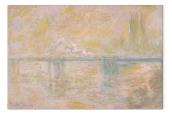 Riproduzione quadro Claude Monet - Ponte di Charing Cross