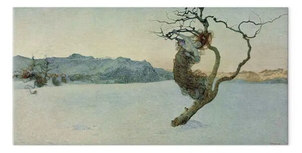 Riproduzione Giovanni Segantini - Le cattive madri