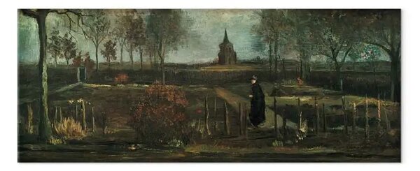 Riproduzione Vincent Van Gogh - Orto parrocchiale