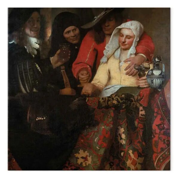Quadro famoso Jan Vermeer - La Procacciatrice