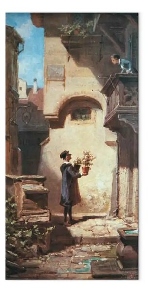 Quadro famoso Carl Spitzweg - Der Congratulazioni