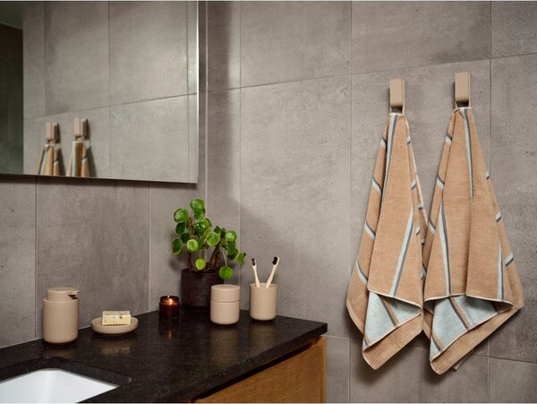 Gancio da parete beige in alluminio Ume – Zone