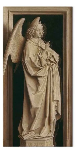 Quadro famoso Jan Van Eyck - Dittico dell'Annunciazione