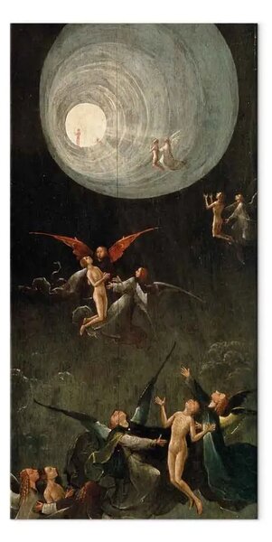 Riproduzione Hieronymus Bosch - L'ascesa al paradiso celeste