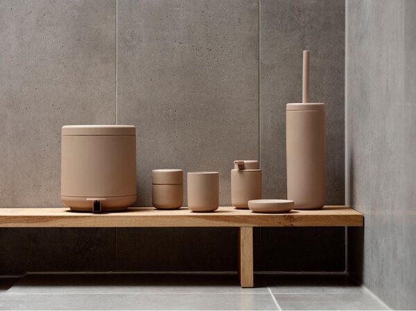 Cestino per la spazzatura beige con pedale 4 l Ume – Zone