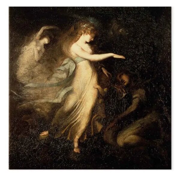Quadro famoso Johann Heinrich Füssli - La Regina delle Fate appare al Principe Artù