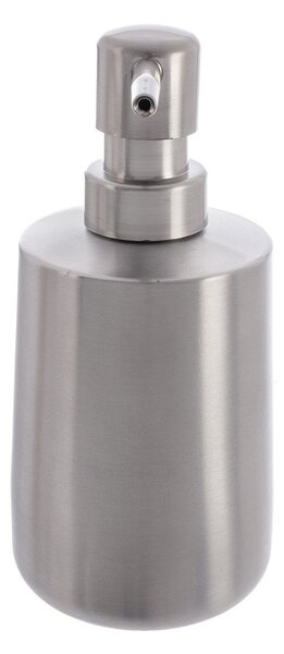 Dispenser per sapone color argento opaco in acciaio inox 450 ml – Orion