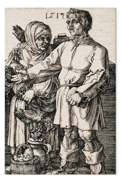 Riproduzione quadro Albrecht Dürer - Contadini al mercato
