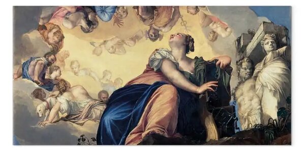 Riproduzione quadro Paolo Veronese - La Libertá / La Giustizia che spezza i ceppi
