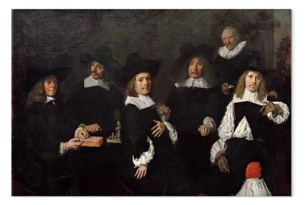 Riproduzione Frans Hals - I governatori dell'Ospizio degli Anziani di Haarlem