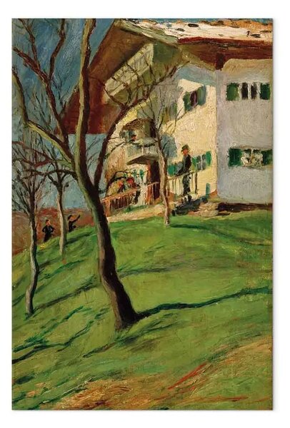 Quadro famoso August Macke - La nostra casetta a Tegernsee