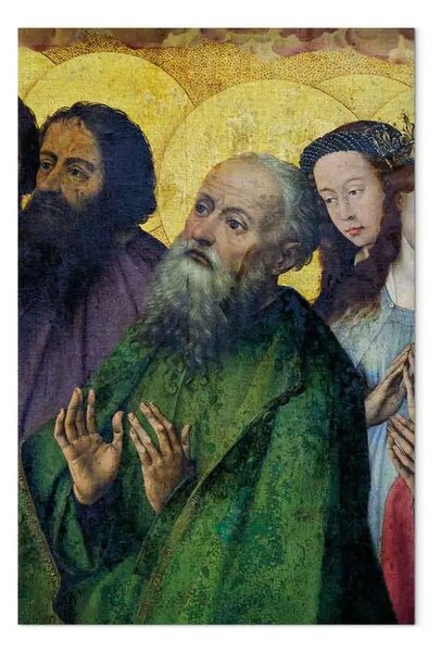 Riproduzione quadro Rogier van der Weyden - Il Giudizio Universale