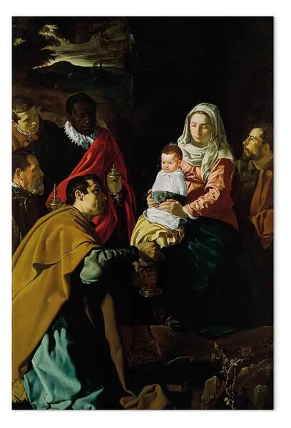 Quadro famoso Diego Velázquez - Adorazione dei Re Magi