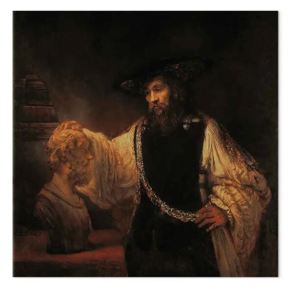 Riproduzione quadro Rembrandt - Aristotele