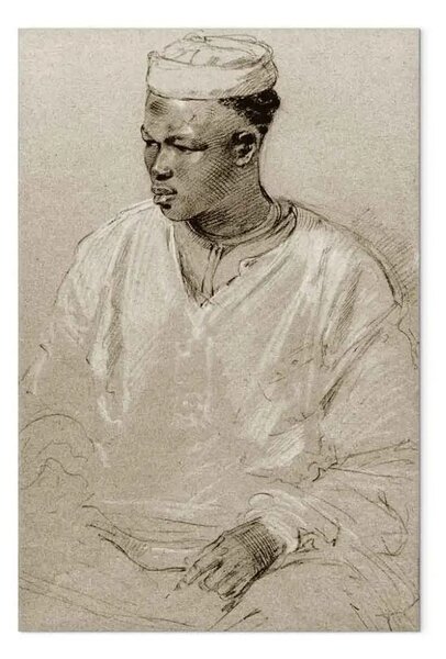 Riproduzione Ludwig Knaus - Marocchini (Kriegsgefangener)
