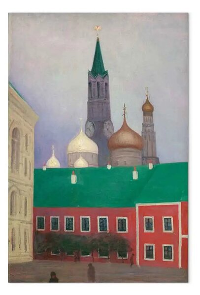 Riproduzione Félix Vallotton - Vista scattata al Cremlino di sera