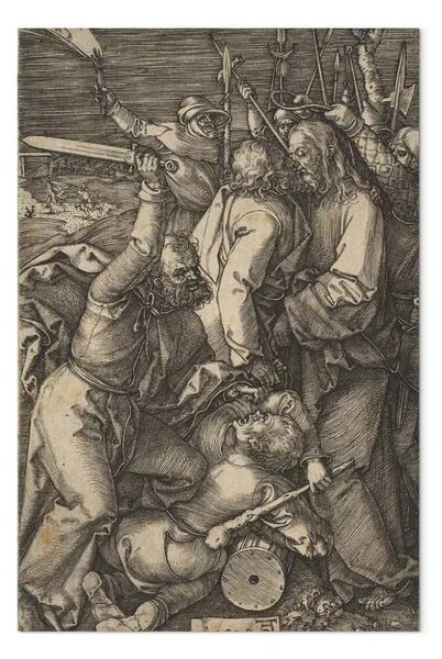 Quadro famoso Albrecht Dürer - L'arresto di Cristo