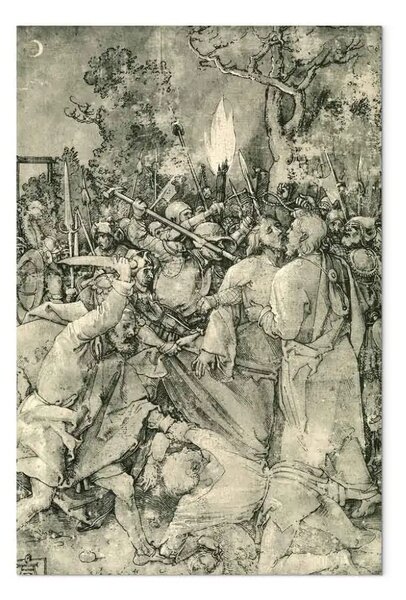Riproduzione quadro Albrecht Dürer - L'arresto di Cristo