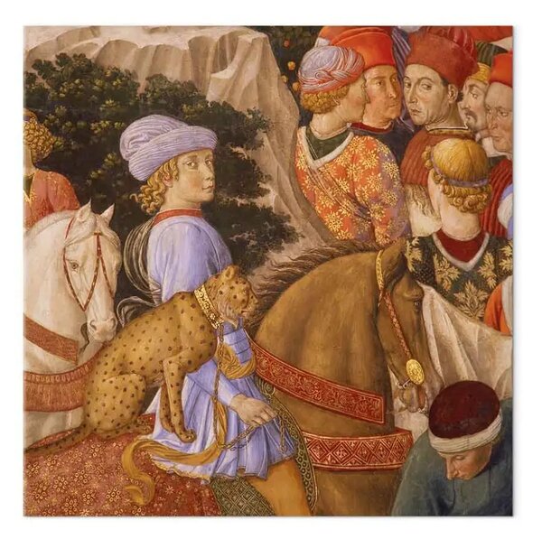 Riproduzione Benozzo Gozzoli - Corteo dei Magi