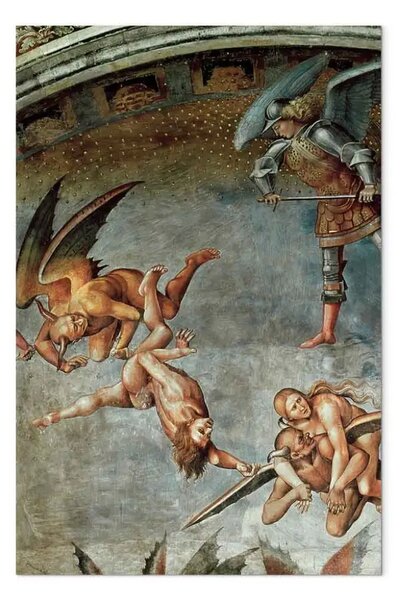 Quadro famoso Luca Signorelli - I dannati