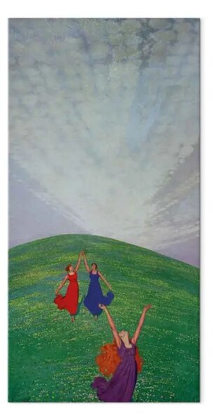 Riproduzione quadro Oskar Zwintscher - Lenzfreude