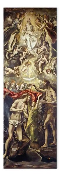 Riproduzione El Greco - Il Battesimo di Cristo
