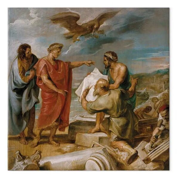 Riproduzione quadro Peter Paul Rubens - La fondazione di Costantinopoli