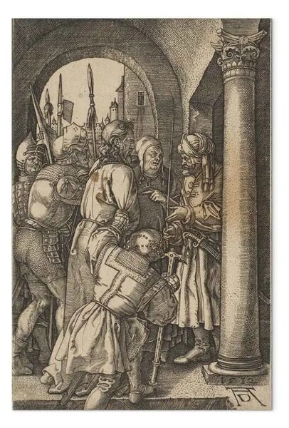 Quadro famoso Albrecht Dürer - Cristo davanti a Pilato