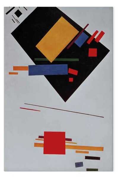 Quadro famoso Kazimir Malevich - Composizione suprematista
