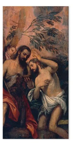 Riproduzione Paolo Veronese - Battesimo di Cristo