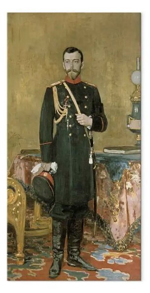Quadro famoso Ilya Repin - Ritratto dell'imperatore Nicola II