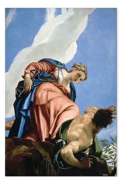 Riproduzione quadro Paolo Veronese - Il trionfo della nemesi sul peccato