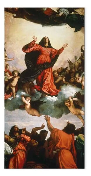 Quadro famoso Titian - L'Assunzione della Vergine Maria
