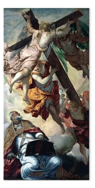 Riproduzione Tintoretto - Apparizione della Croce a San Pietro