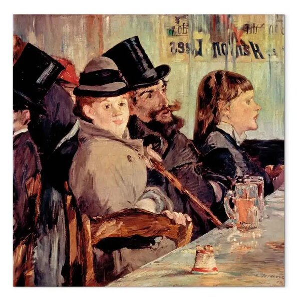 Riproduzione Edouard Manet - Al bar: dal cabaret Reichsoffen