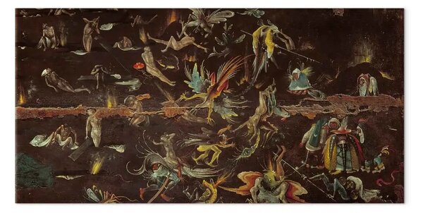Quadro famoso Hieronymus Bosch - Giudizio Universale