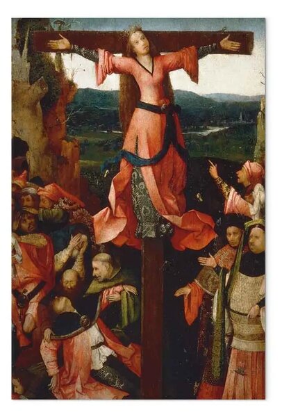 Quadro famoso Hieronymus Bosch - La crocifissione di Santa Giulia (o Liberata)