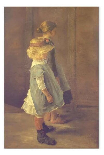 Quadro famoso Fritz von Uhde - Studio dei bambini