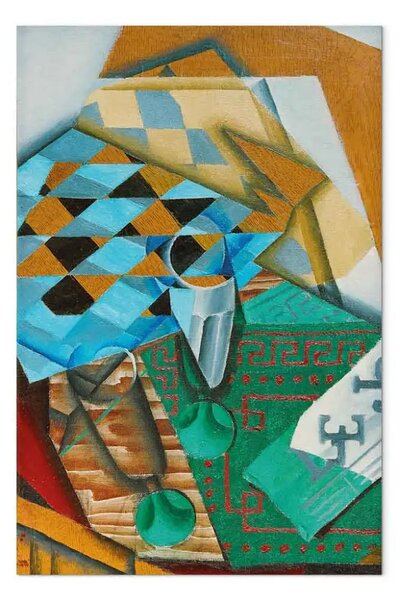 Riproduzione Juan Gris - La scacchiera