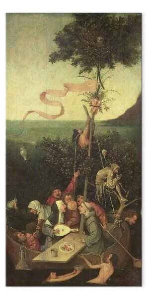Riproduzione quadro Hieronymus Bosch - La nave dei folli