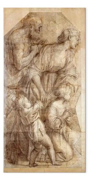 Riproduzione quadro Domenichino - Morte di Santa Cecilia