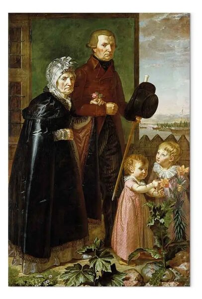 Riproduzione Philipp Otto Runge - I genitori dell'artista