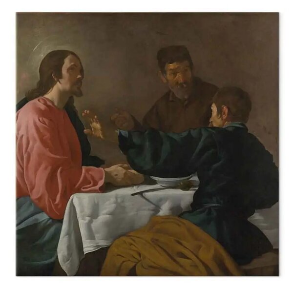 Riproduzione quadro Diego Velázquez - Cena in Emmaus