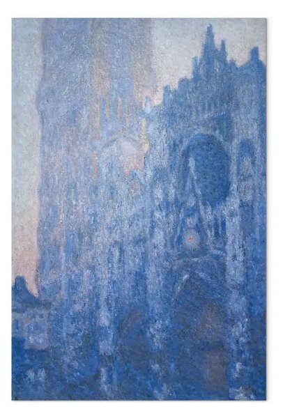 Quadro famoso Claude Monet - Cattedrale di Rouen: il portale e la Tour d'Albane