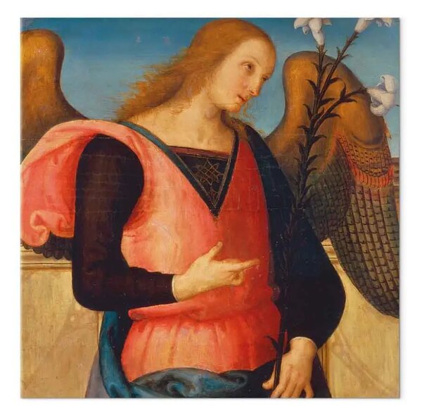 Quadro famoso Pietro Perugino - Angelo dell'Annunciazione